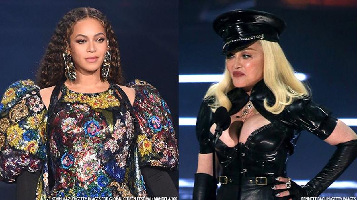 beyonce and madonna