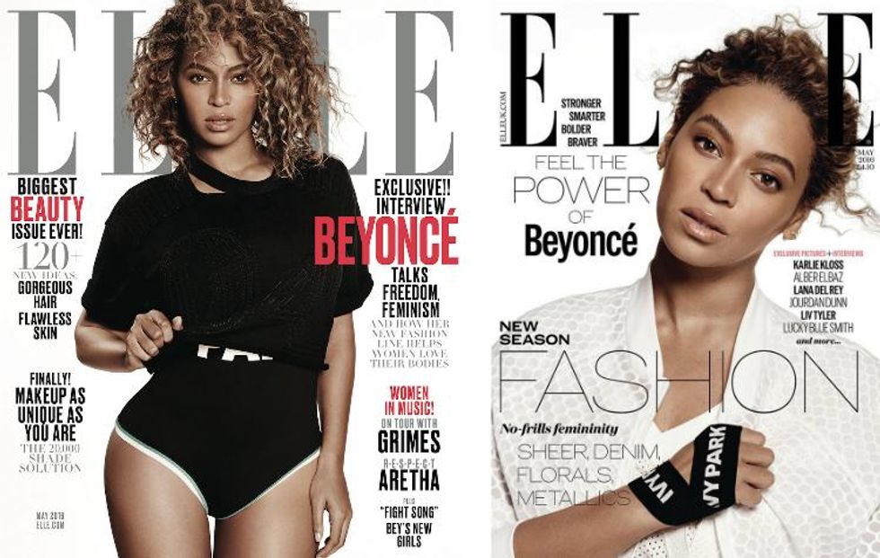 Beyonce Elle Covers