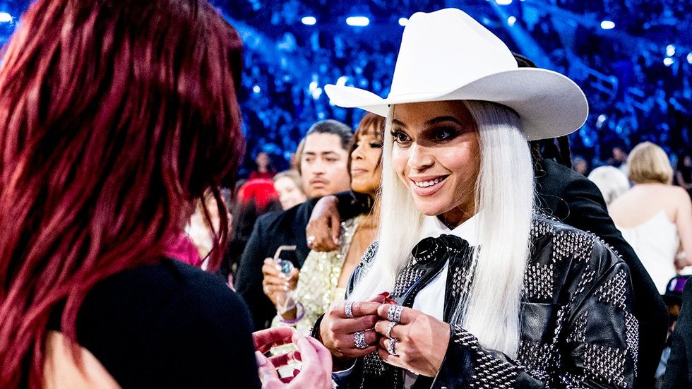 Beyonce Knowles Cowboy Hat Grammy Awards 2024