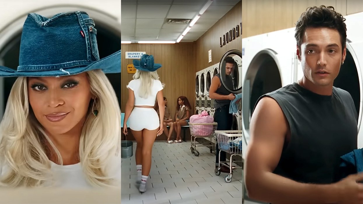 Meet the sexy guy in Beyoncé's new Levi's commercial