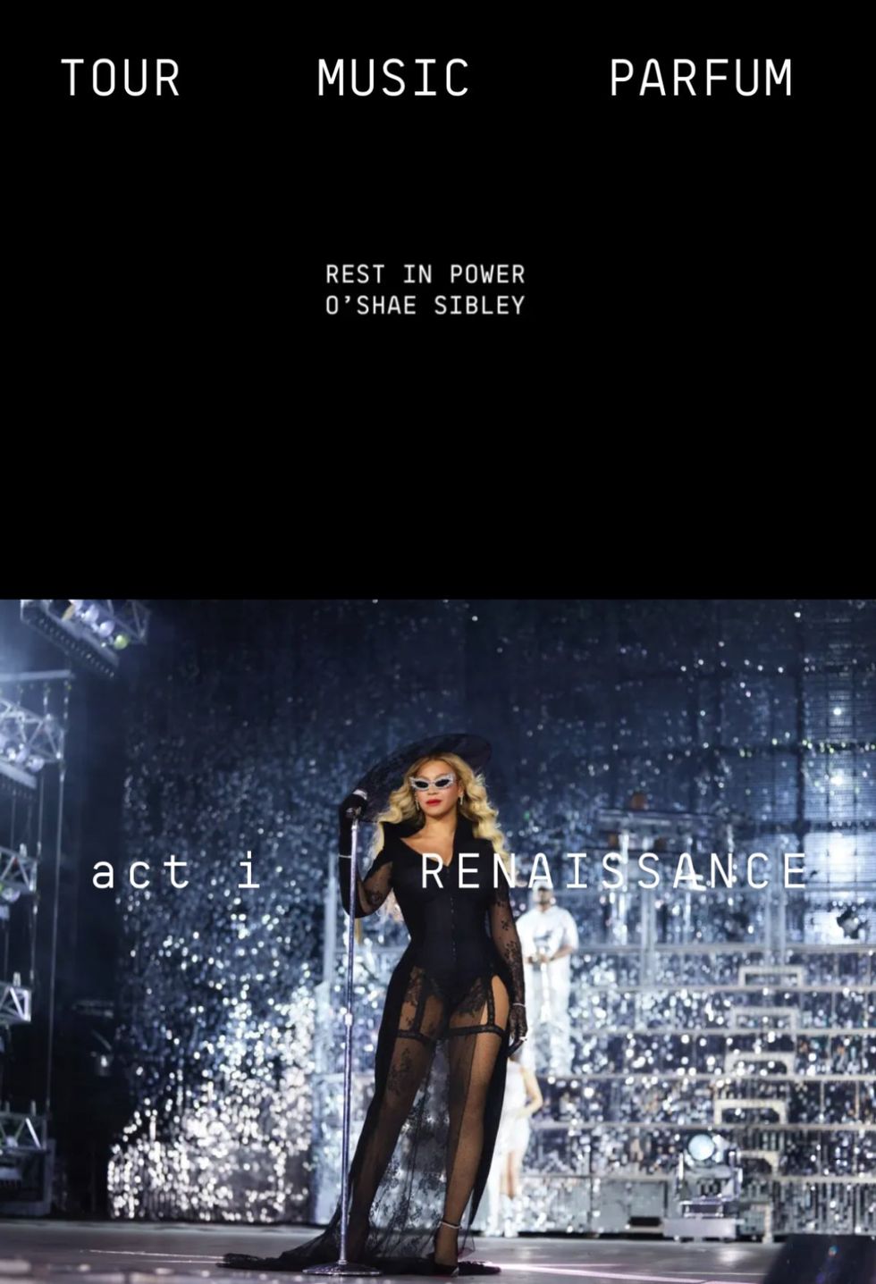 Beyonce's tribute to O\u2019Shae Sibley
