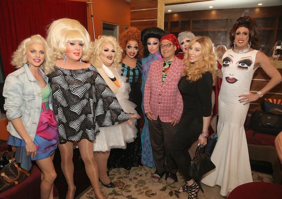 Bianca del Rio with all the roasters