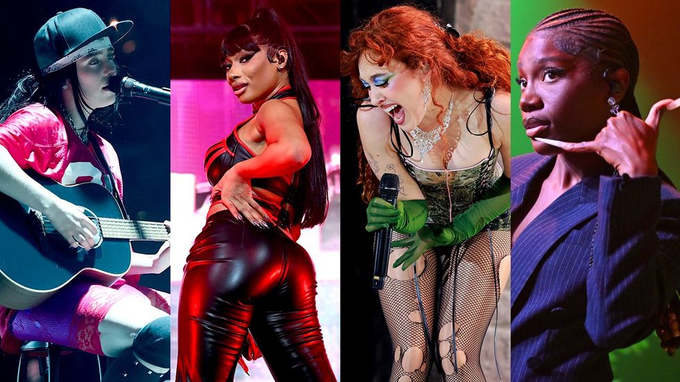 Billie Eilish; Megan Thee Stallion; Chappell Roan; Doechii