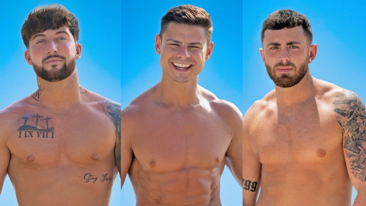 Billy; Dan; Mike on Dating Naked UK season 1
