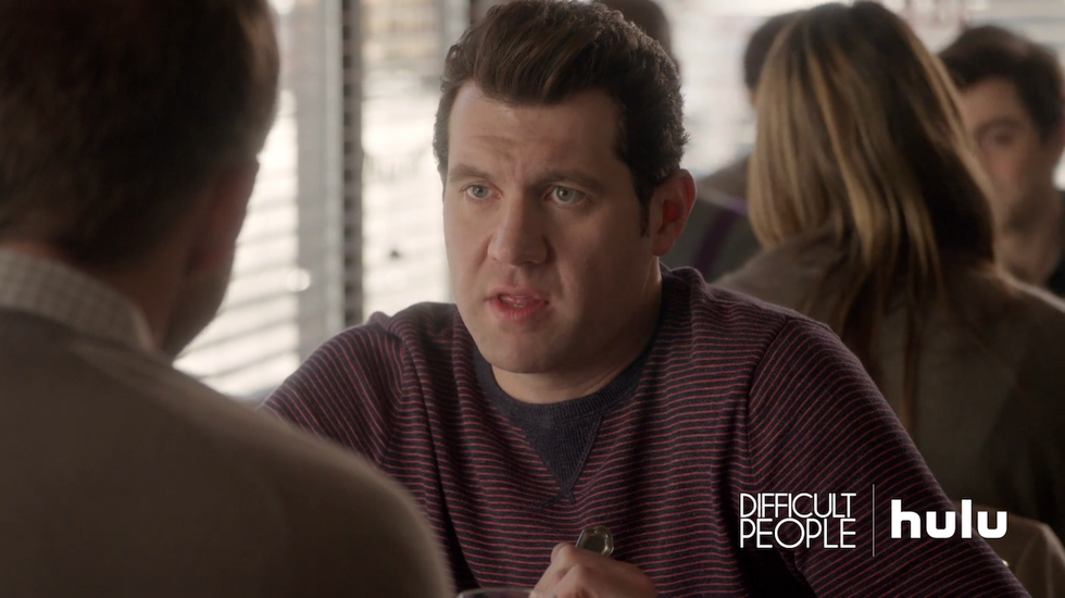 Billy Eicher as Billy Epstein in 'Difficult People'