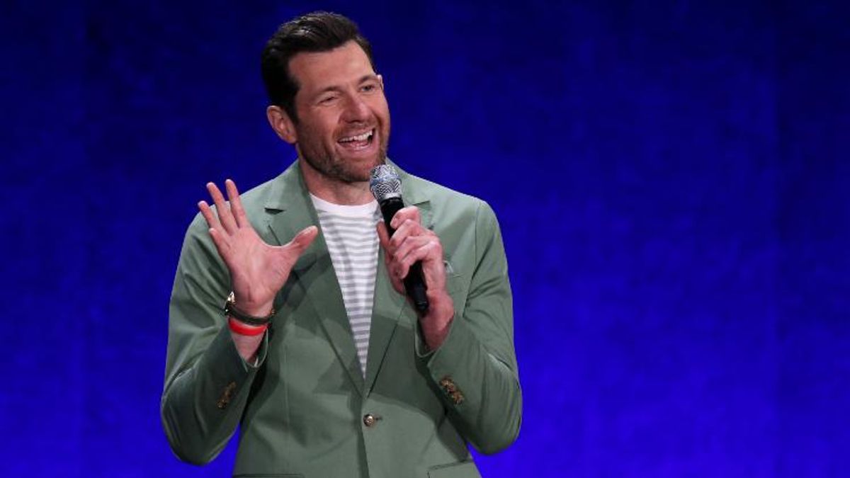Billy Eichner during the first screening of Bros at CinemaCon
