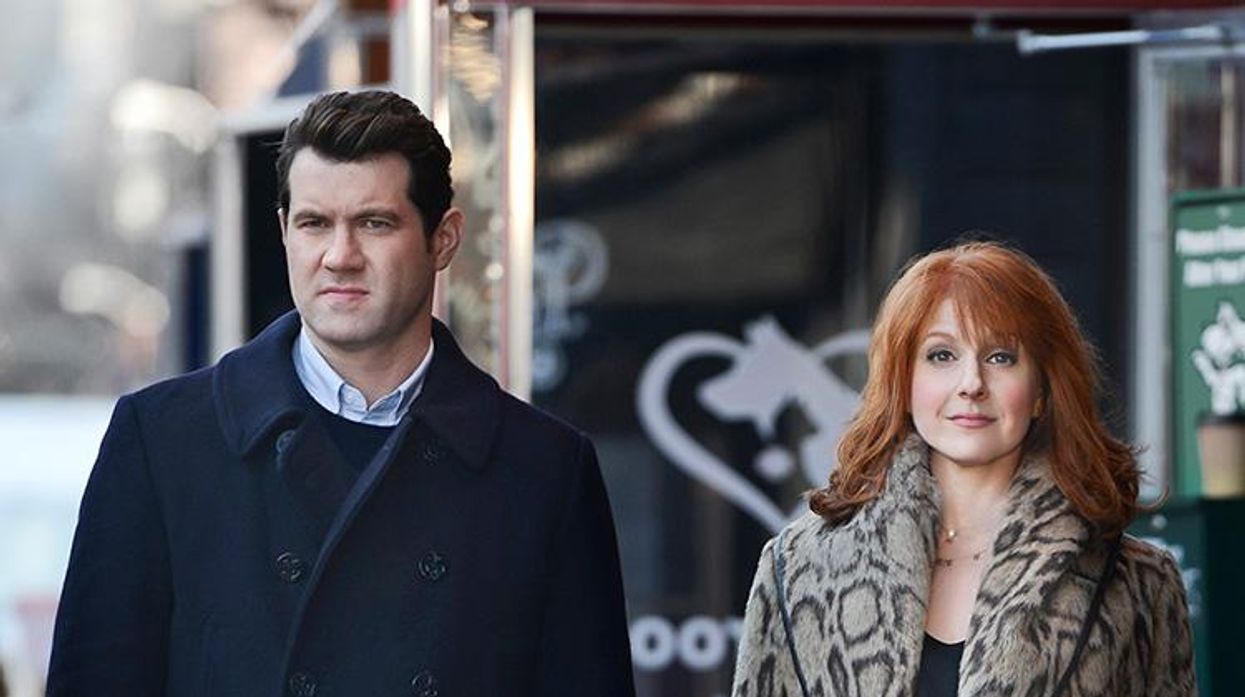 Billy Eichner & Julie Klausner in Difficult People