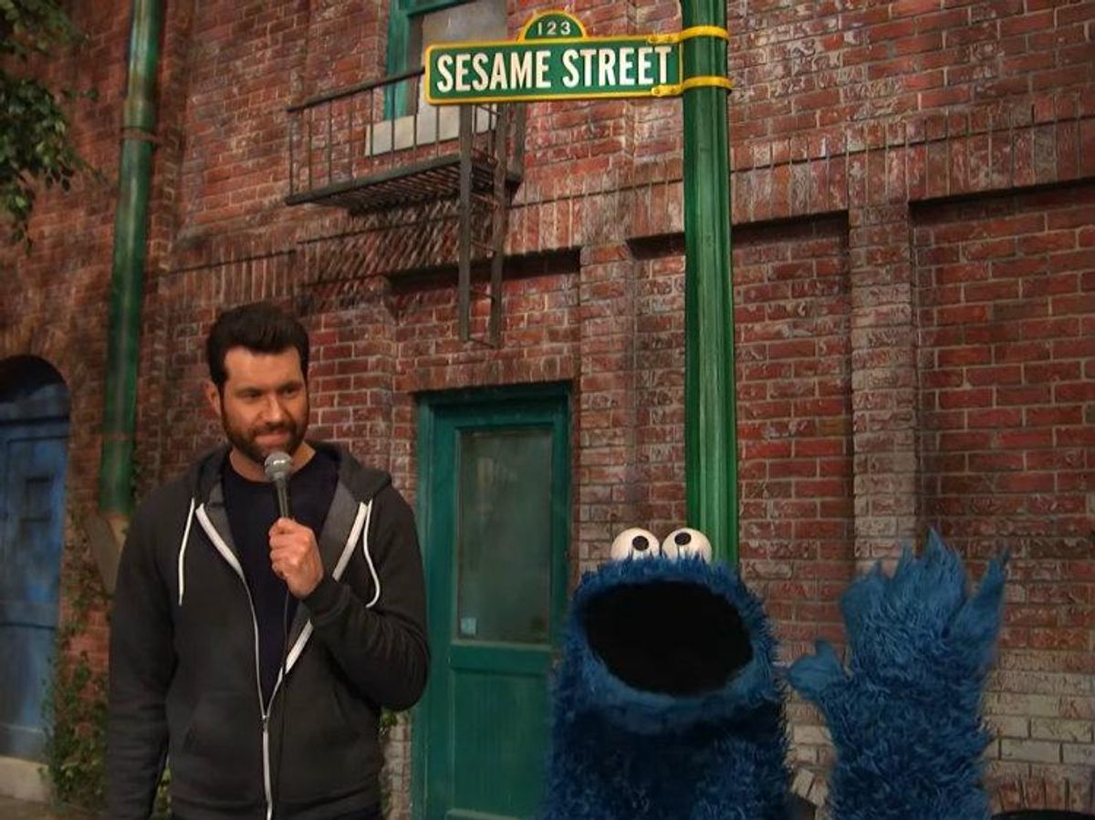 Billy on the Street, Billy Eichner, Sesame Street, Cookie Monster