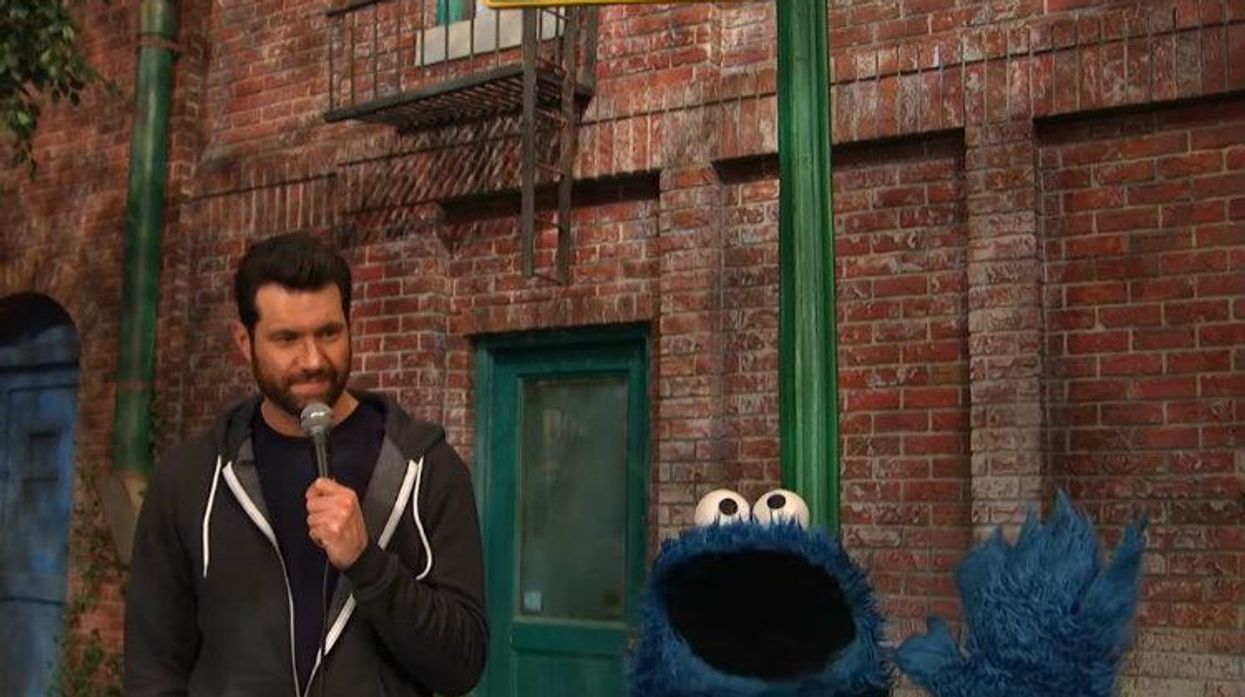 Billy on the Street, Billy Eichner, Sesame Street, Cookie Monster