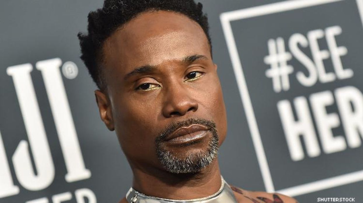 Billy Porter on red carpet