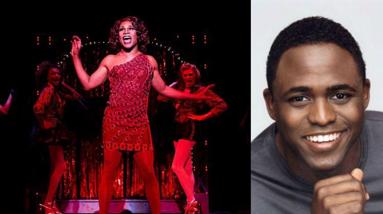Billy Porter Passes the Lola Wig to Wayne Brady