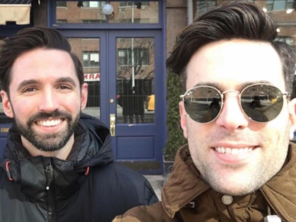 Billy Sandora-Nastyn and Pat Sandora-Nastyn