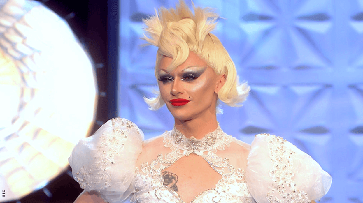 Bimini Bon Boulash in Drag Race series 2 finale runway.