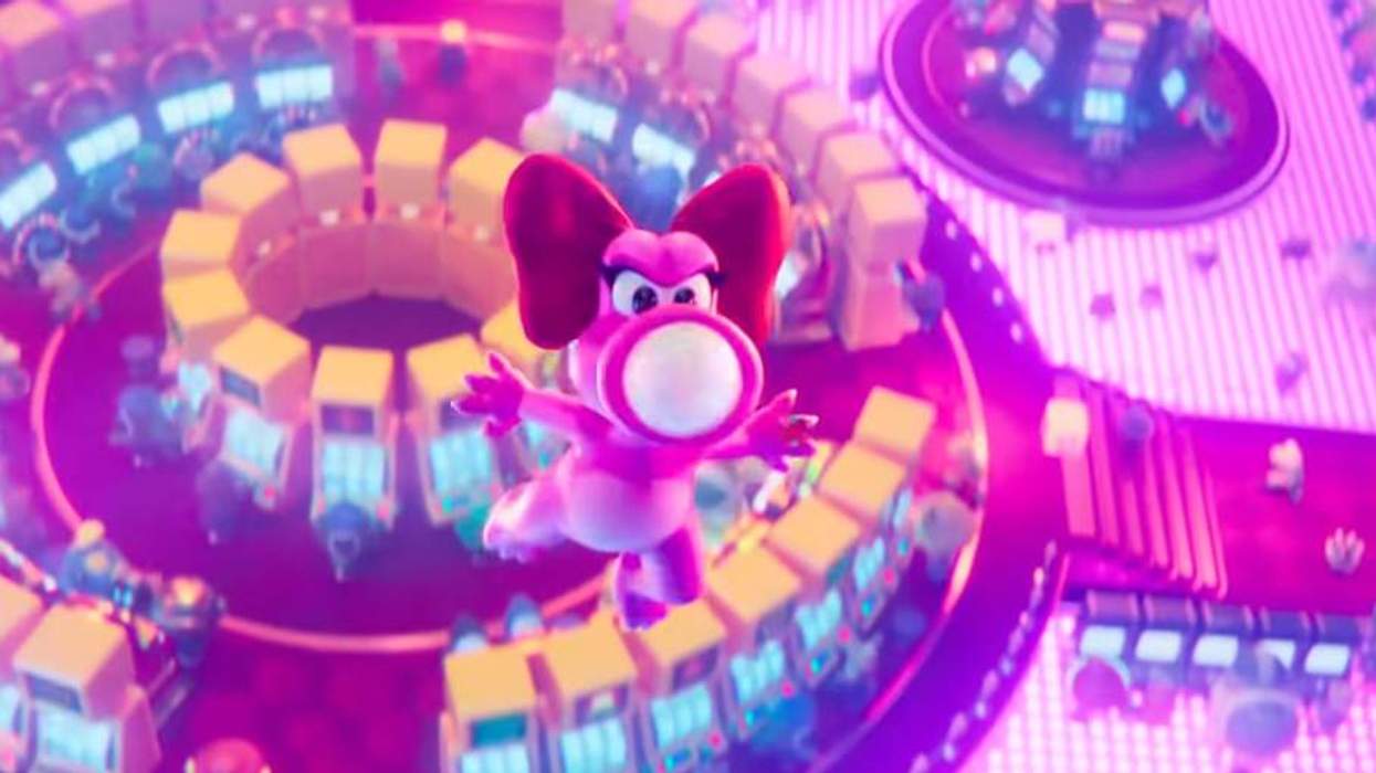 Birdo in 'The Super Mario Galaxy Movie.'