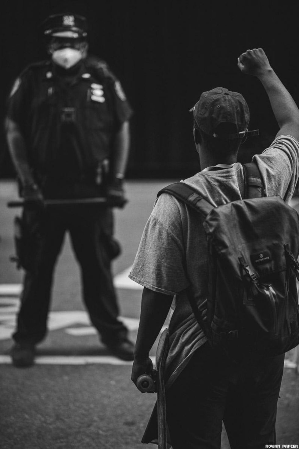 Black Lives Matter Demonstrations Photographed by Rowan Papier