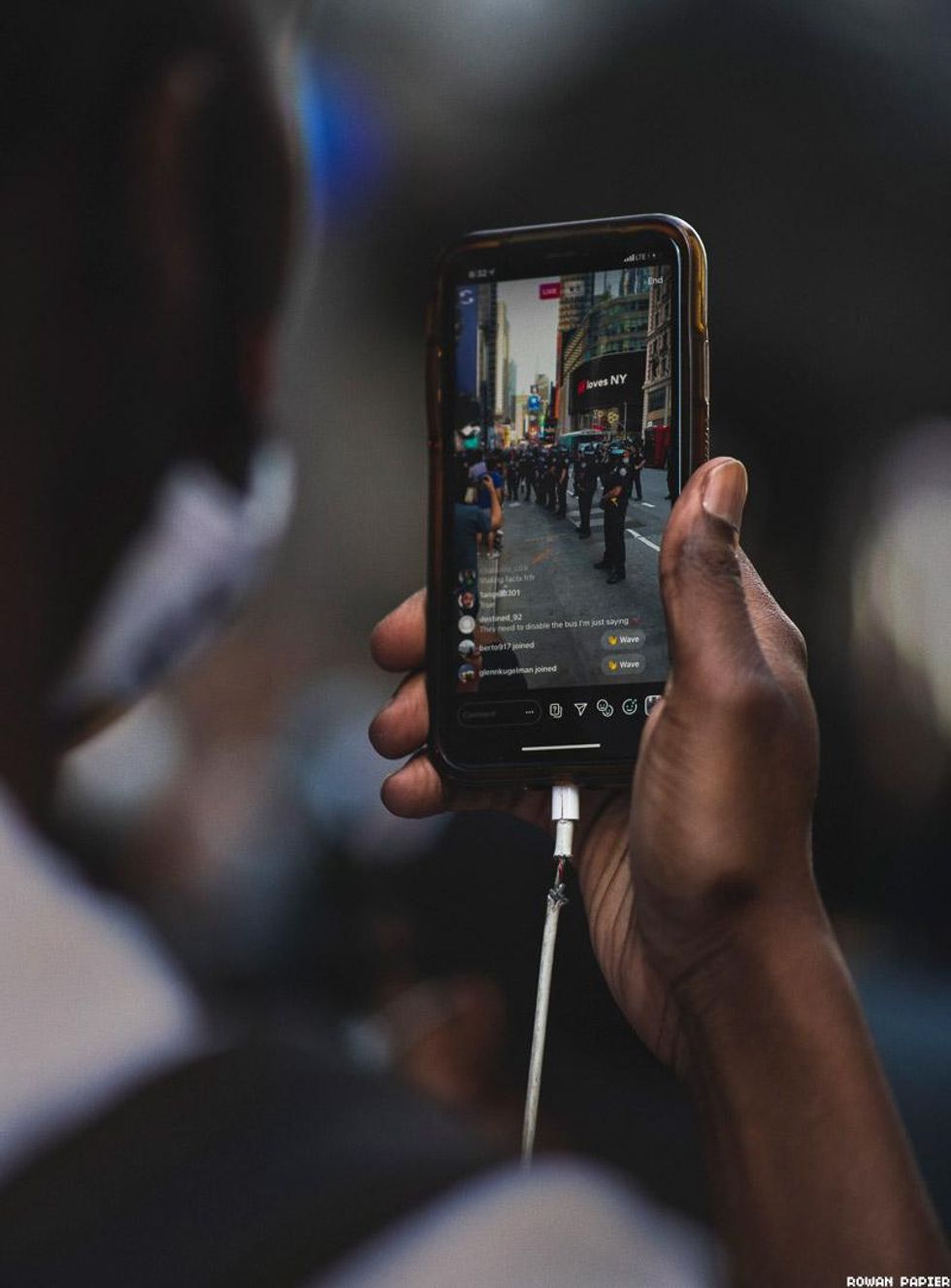 Black Lives Matter Demonstrations Photographed by Rowan Papier