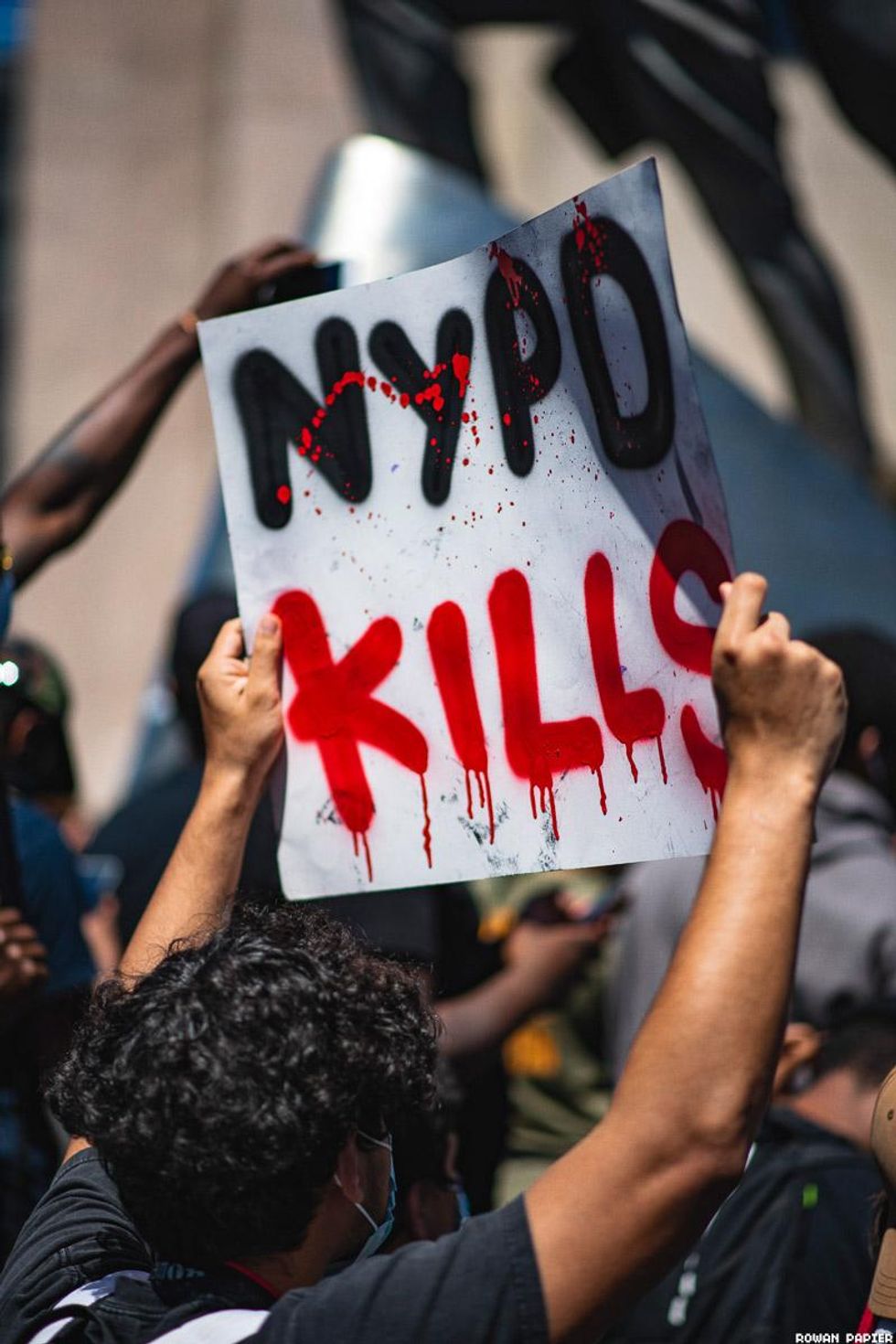 Black Lives Matter Demonstrations Photographed by Rowan Papier