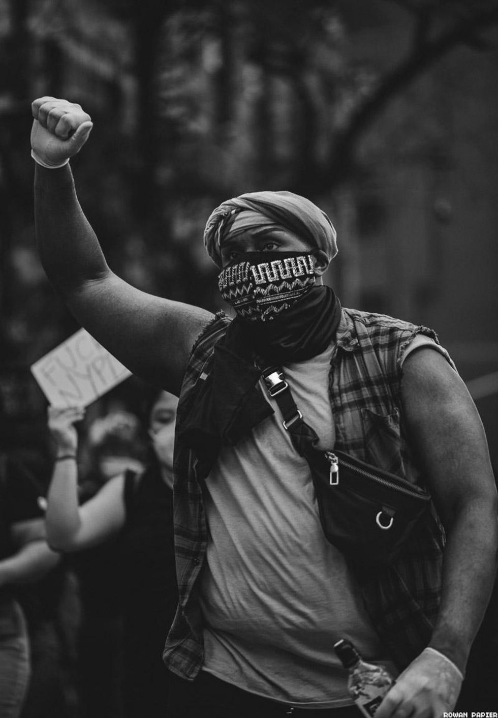 Black Lives Matter Demonstrations Photographed by Rowan Papier