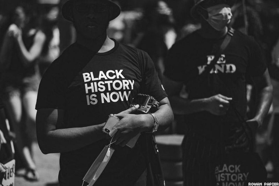 Black Lives Matter Demonstrations Photographed by Rowan Papier