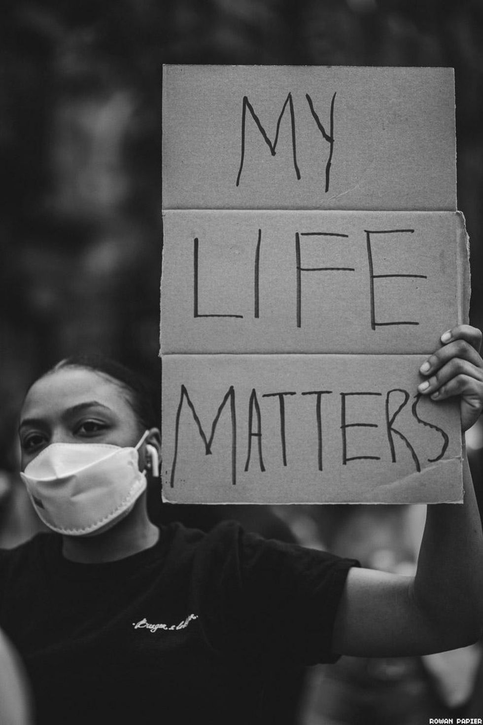 Black Lives Matter Demonstrations Photographed by Rowan Papier
