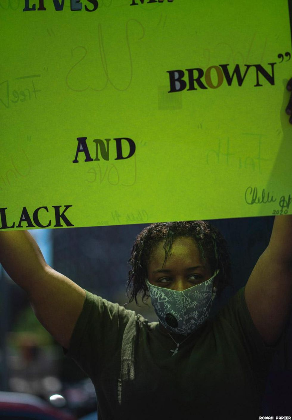 Black Lives Matter Demonstrations Photographed by Rowan Papier