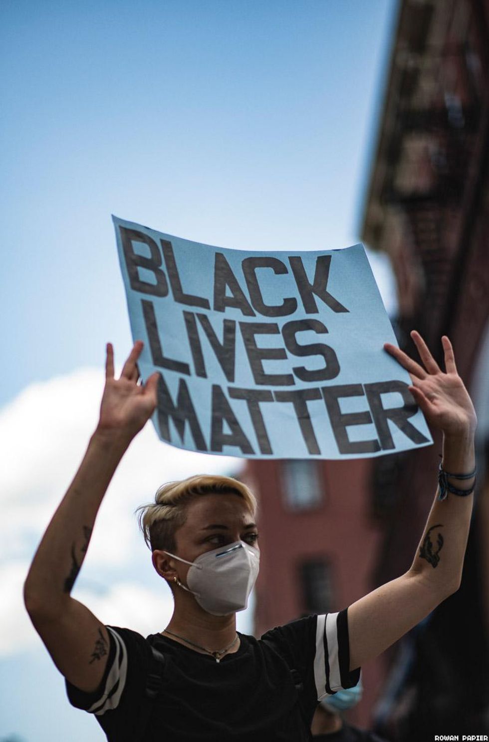 Black Lives Matter Demonstrations Photographed by Rowan Papier