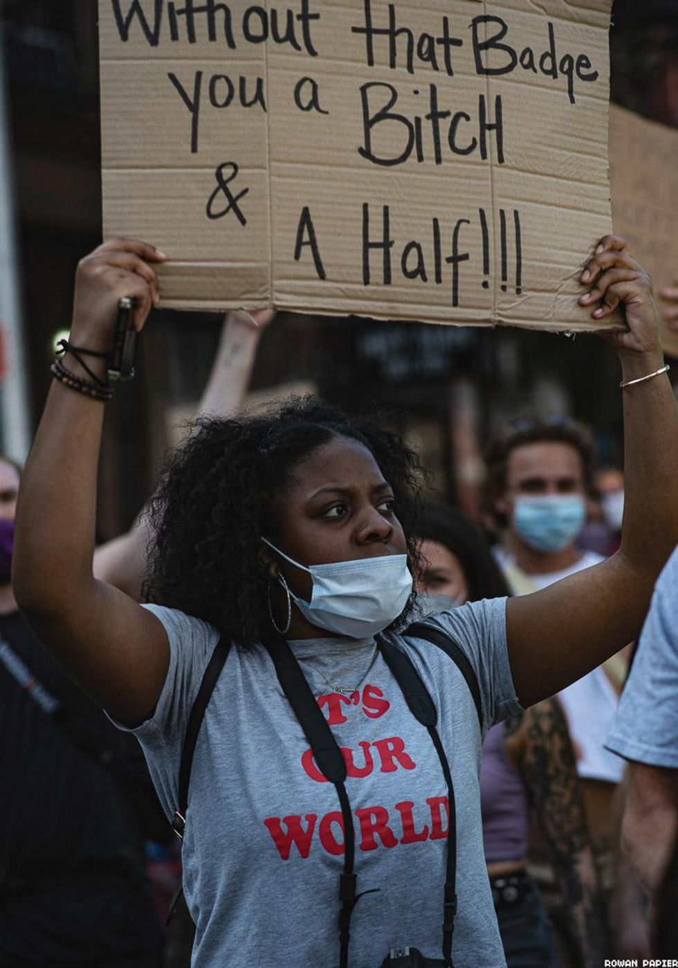 Black Lives Matter Demonstrations Photographed by Rowan Papier