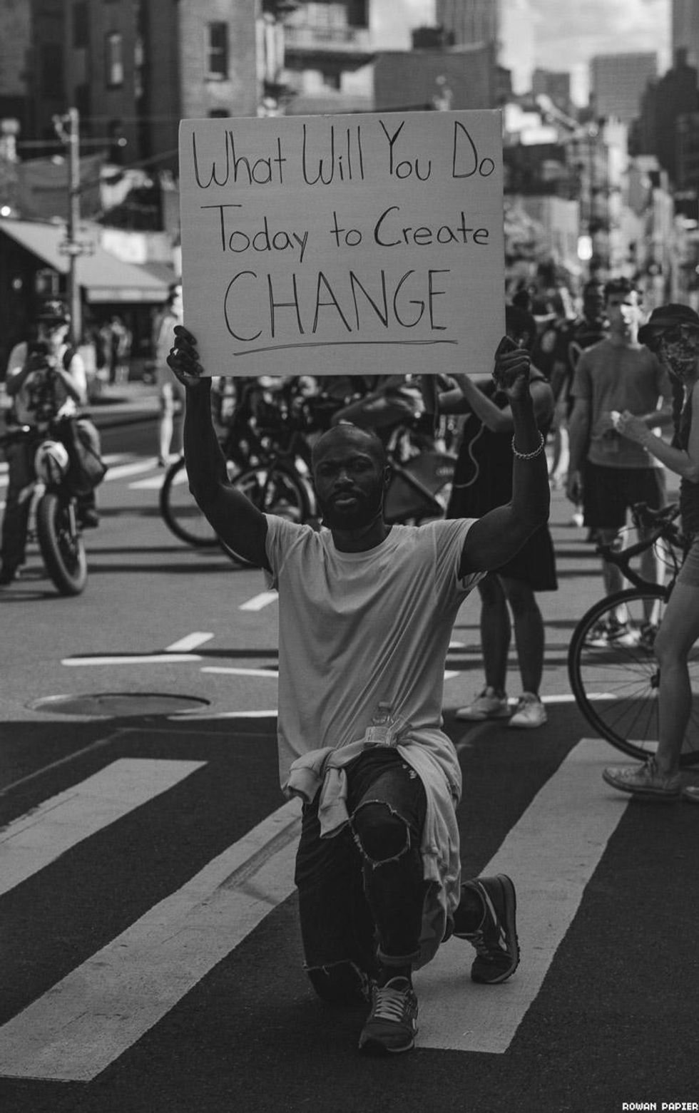 Black Lives Matter Demonstrations Photographed by Rowan Papier