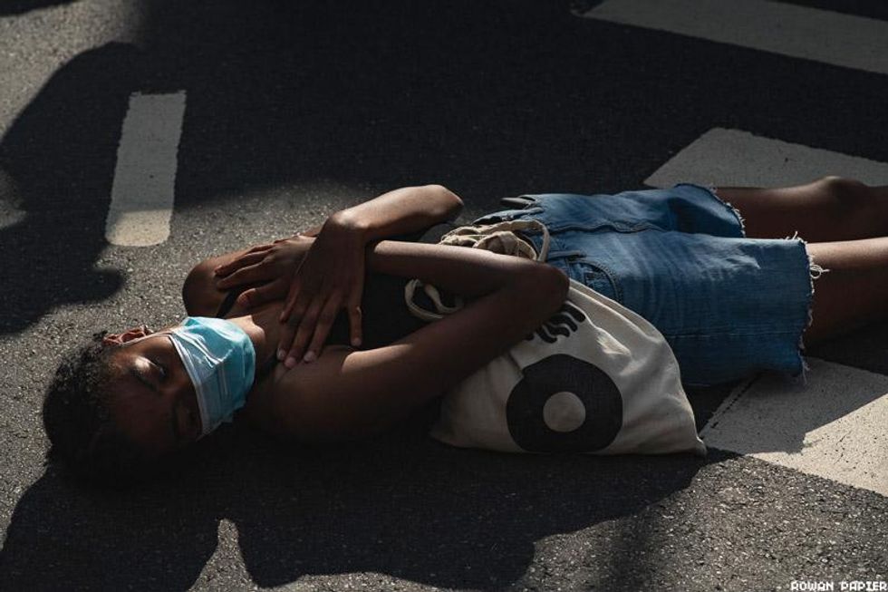 Black Lives Matter Demonstrations Photographed by Rowan Papier