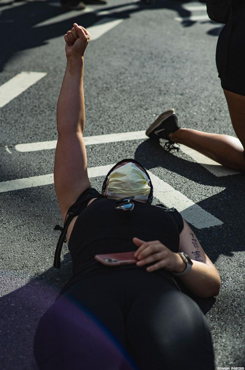 Black Lives Matter Demonstrations Photographed by Rowan Papier