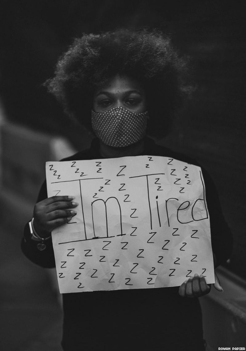 Black Lives Matter Demonstrations Photographed by Rowan Papier