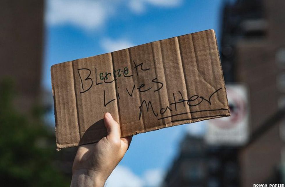 Black Lives Matter Demonstrations Photographed by Rowan Papier