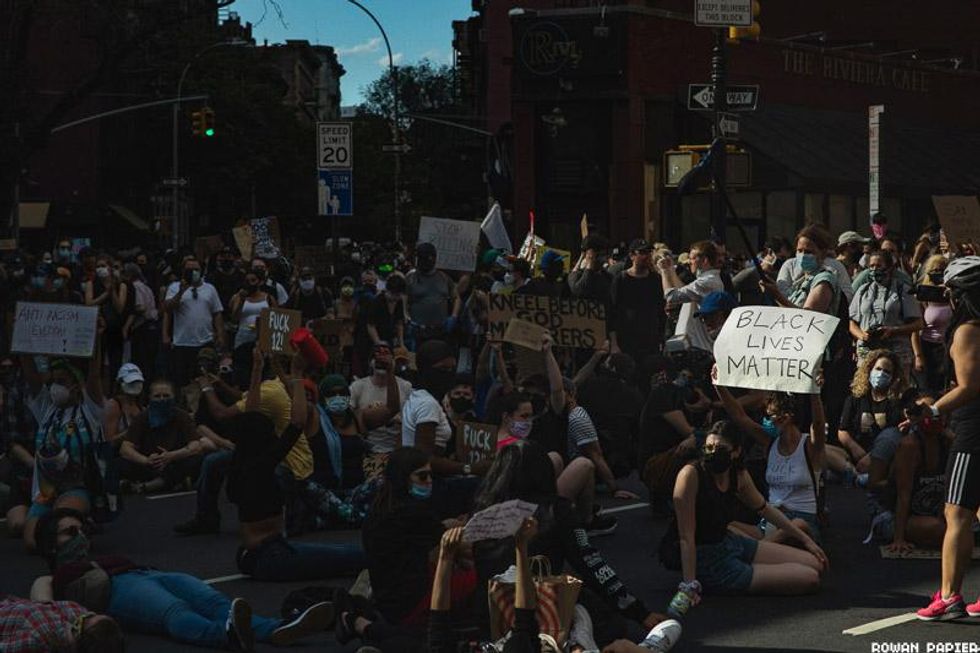 Black Lives Matter Demonstrations Photographed by Rowan Papier