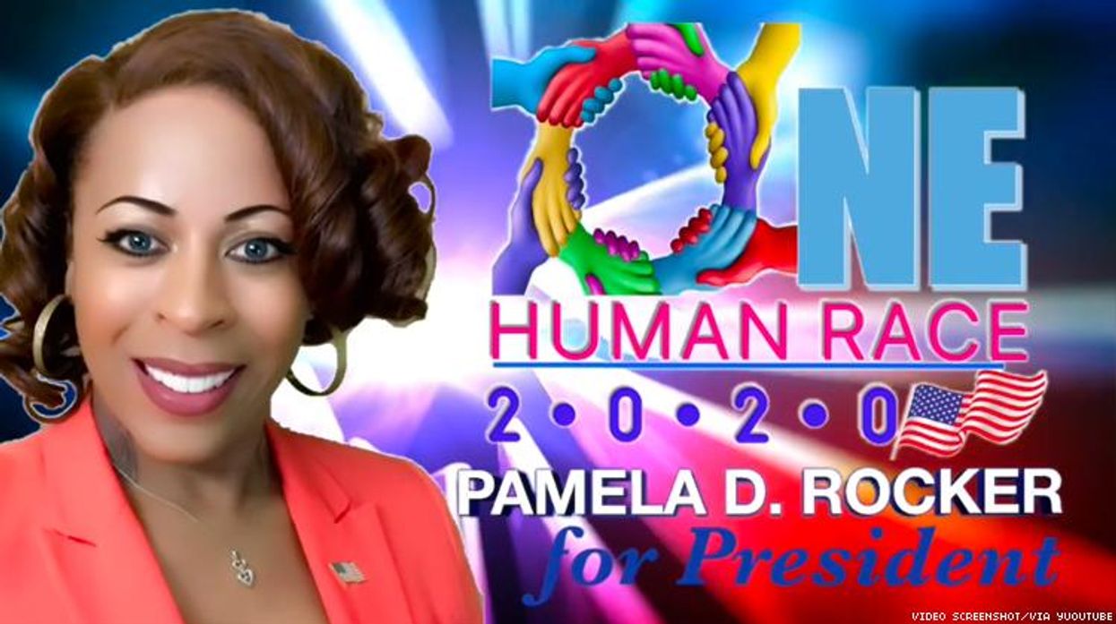 Black transgender woman Pamela Rocker is running for president.
