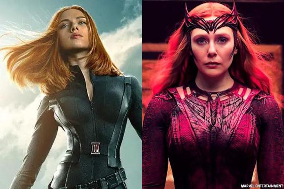 black widow and scarlet witch