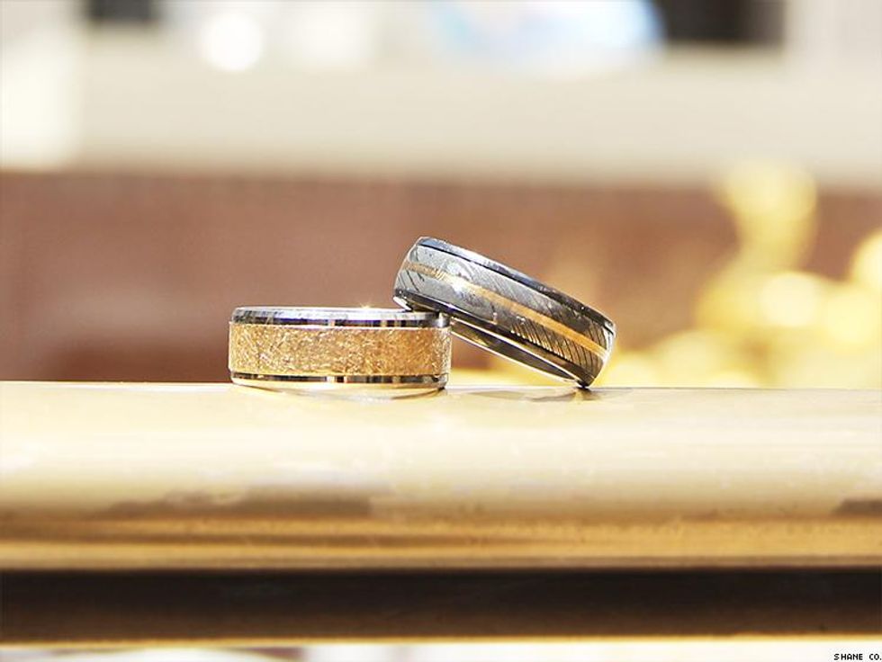 Black Zirconium and Yellow Gold