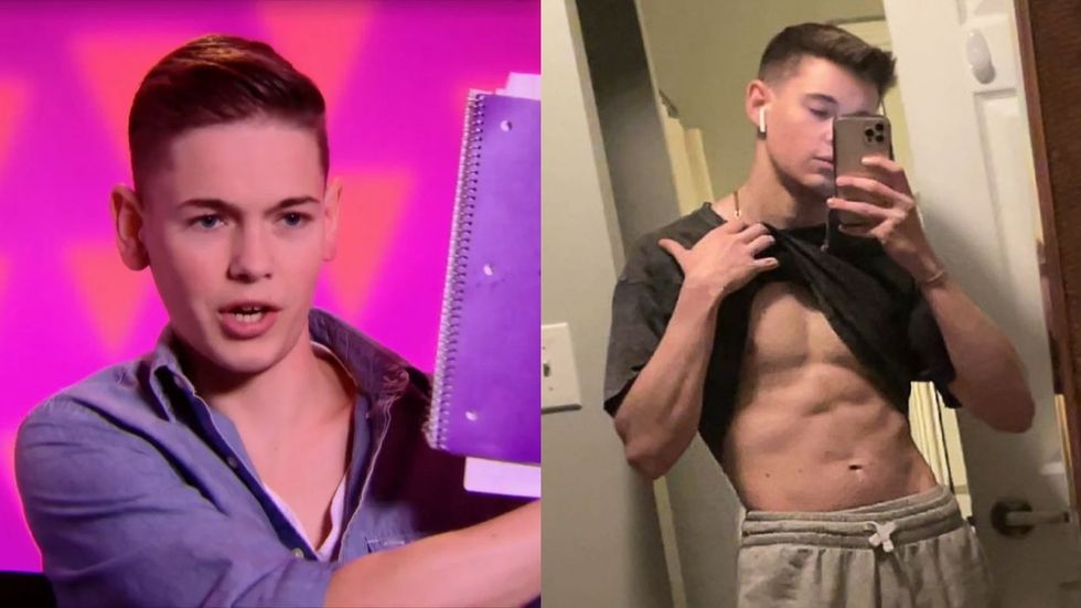 Blair St Clair on RuPaul\u2019s Drag Race season 10; via Instagram