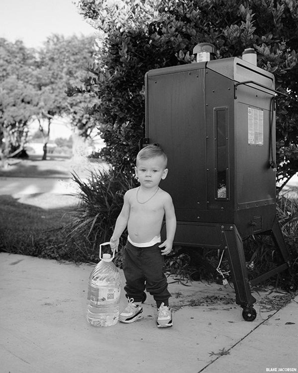 Blake Jacobsen's taking care of roots