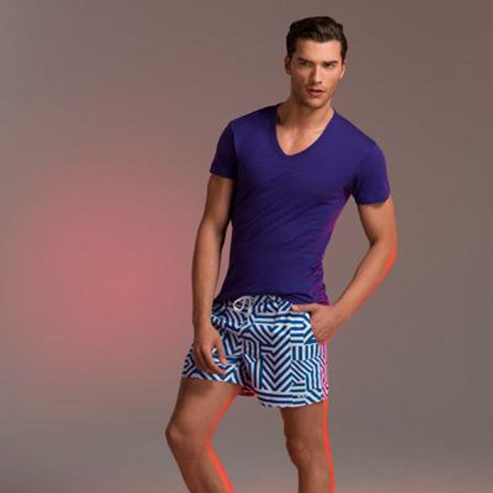 BLOCK STRIPE Ibiza Swim Short