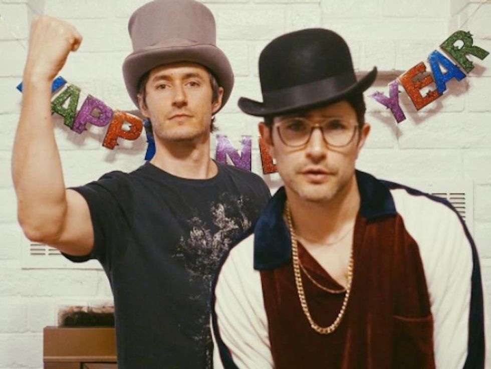 Blue Hamilton & Matt Dallas