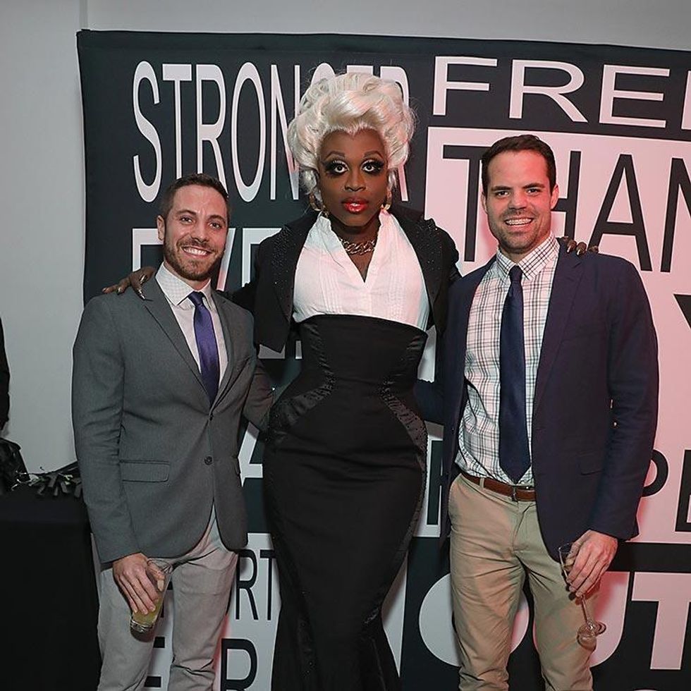 Bob the Drag Queen and Joe Saunders