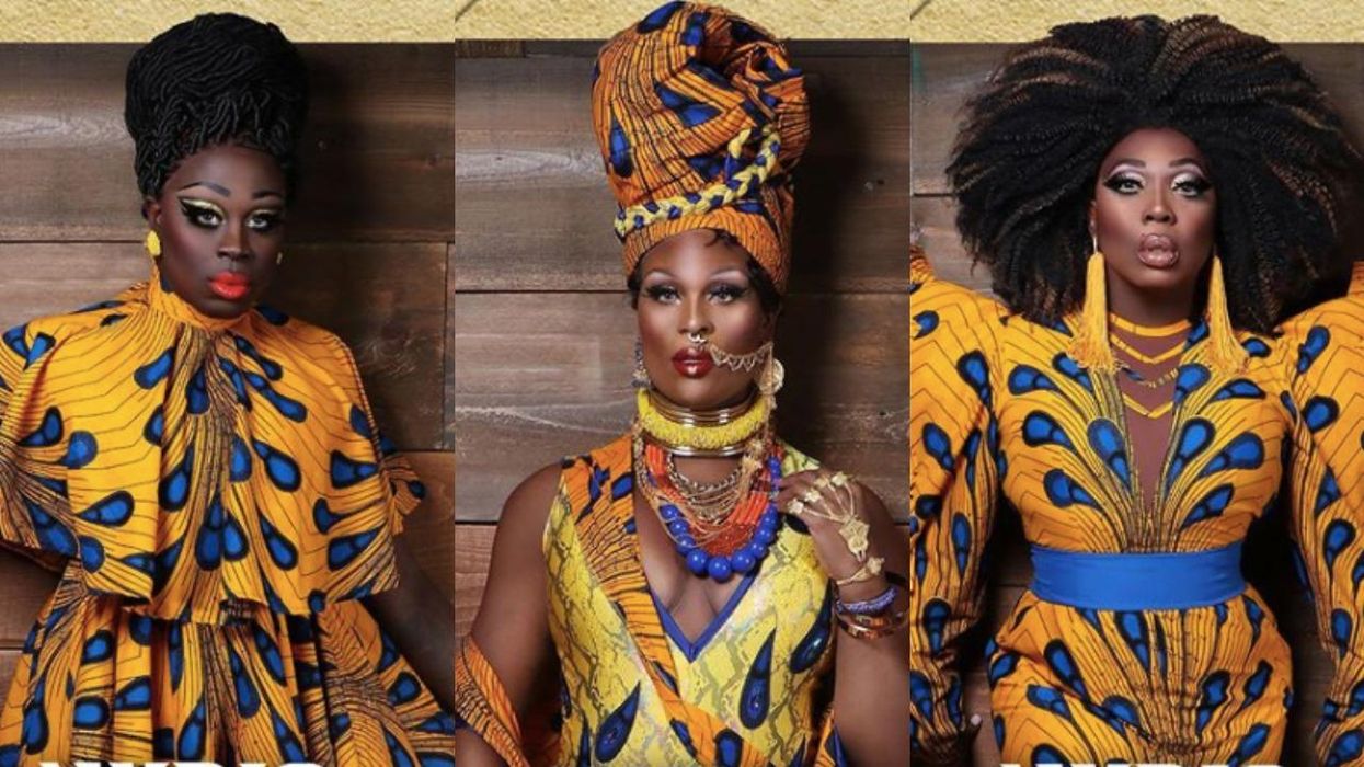 Bob the Drag Queen, Peppermint and Bebe Zahara Benet for Nubia