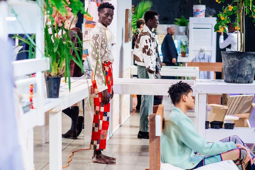 Bode Kicked Off Fashion Week With Quilted, Cozy Dandies