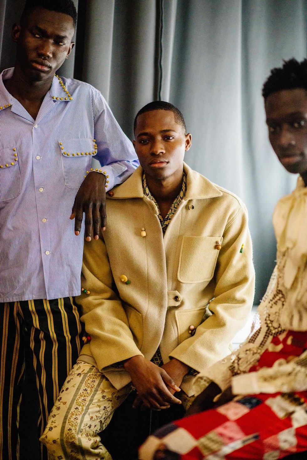 Bode Kicked Off Fashion Week With Quilted, Cozy Dandies