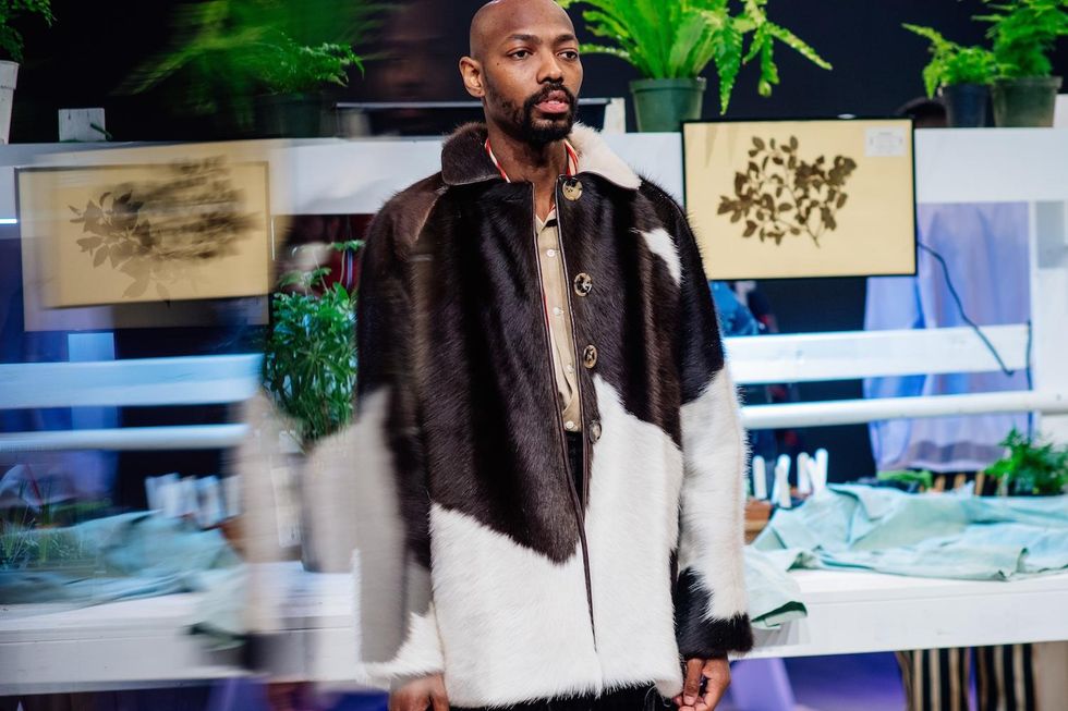 Bode Kicked Off Fashion Week With Quilted, Cozy Dandies