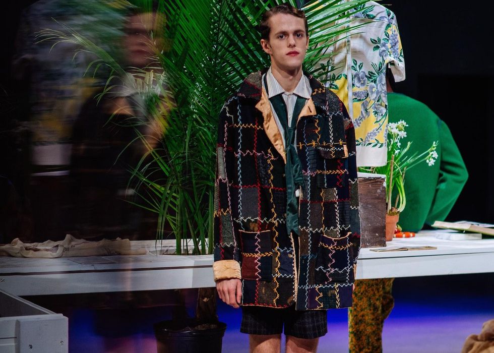 Bode Kicked Off Fashion Week With Quilted, Cozy Dandies