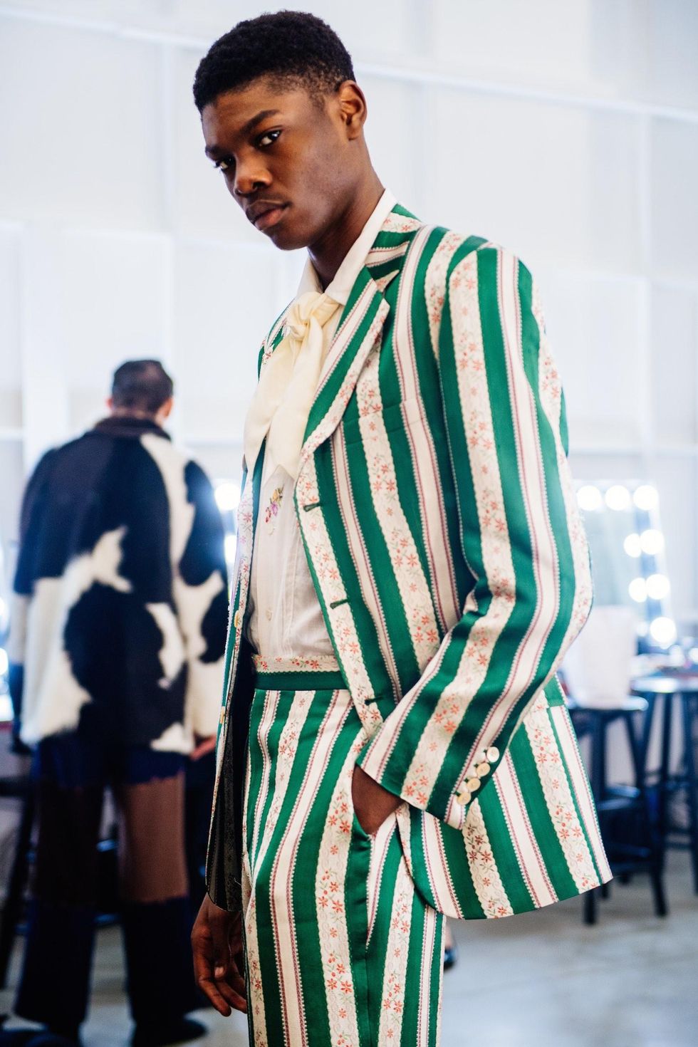 Bode Kicked Off Fashion Week With Quilted, Cozy Dandies