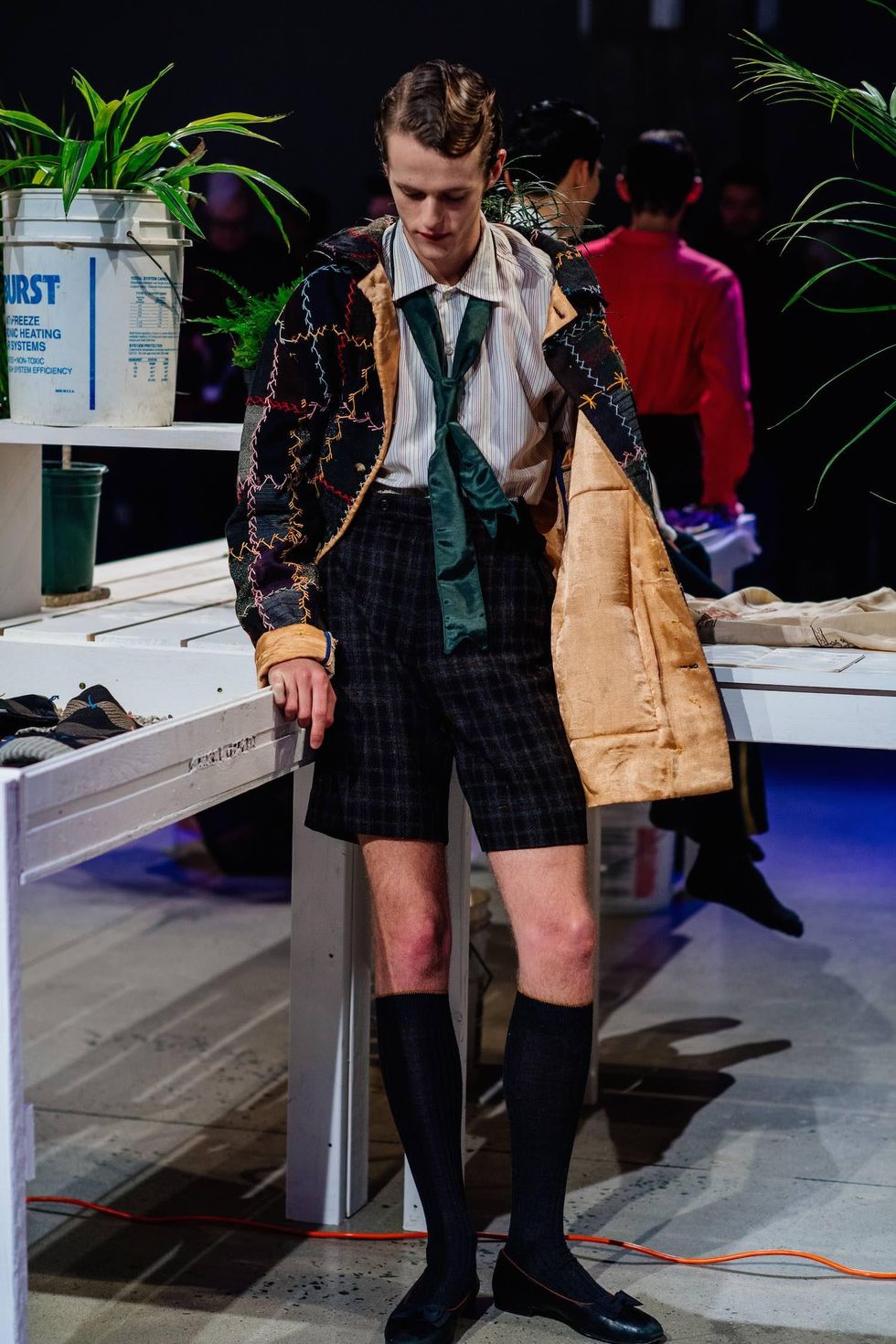 Bode Kicked Off Fashion Week With Quilted, Cozy Dandies
