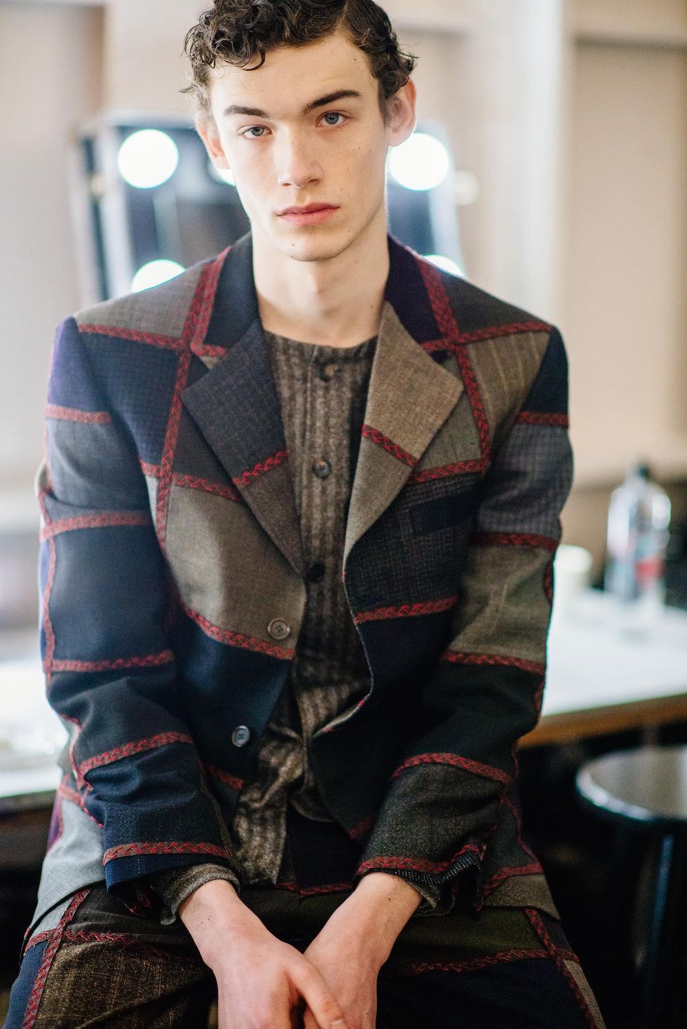 Bode Kicked Off Fashion Week With Quilted, Cozy Dandies