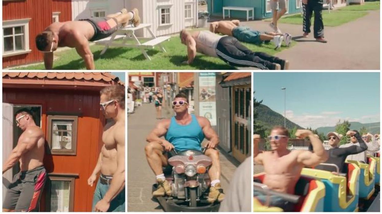 bodybuilders in lilliput